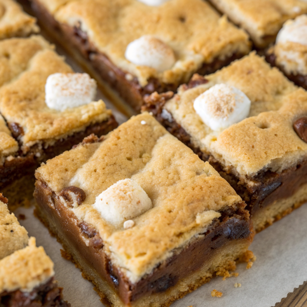 Layered S’mores Bars Recipe