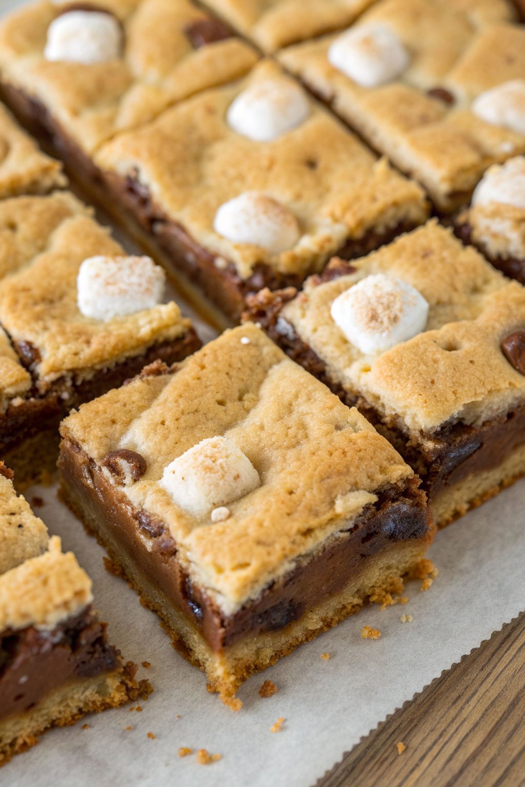 Layered S’mores Bars Recipe