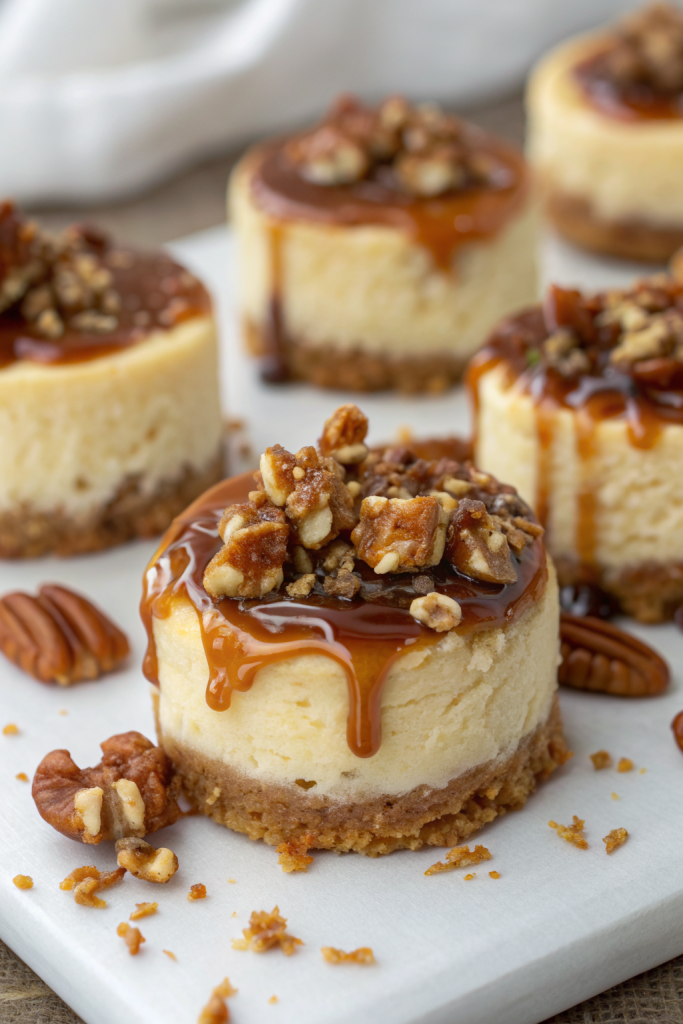 Mini Caramel Cheesecakes Recipe