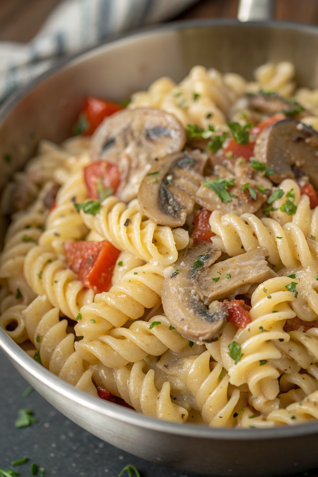 One Pot Mushroom Stroganoff Recipe