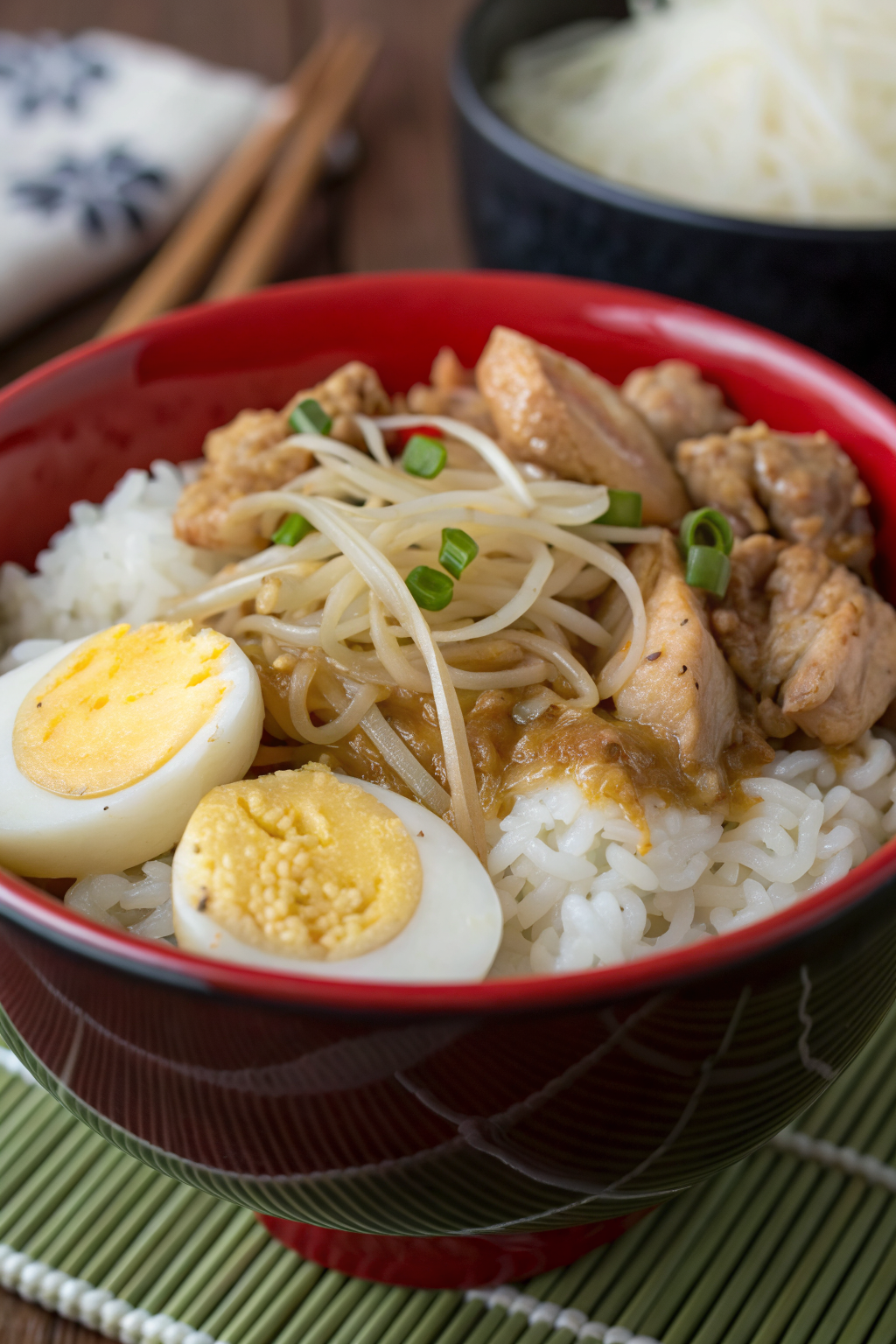 Oyakodon Japanese Chicken Egg Rice Bowl Recipe