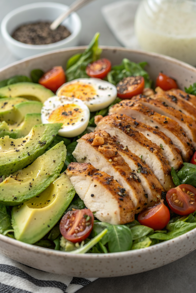 Paleo Grilled Chicken Cobb Salad Recipe