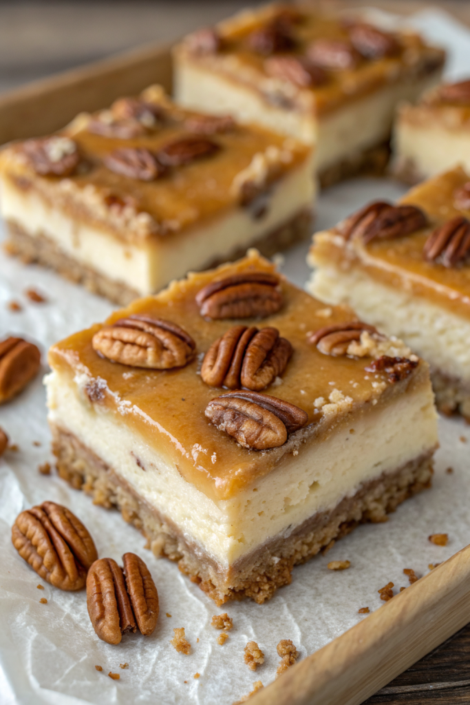 Pecan Pie Cheesecake Bars Recipe