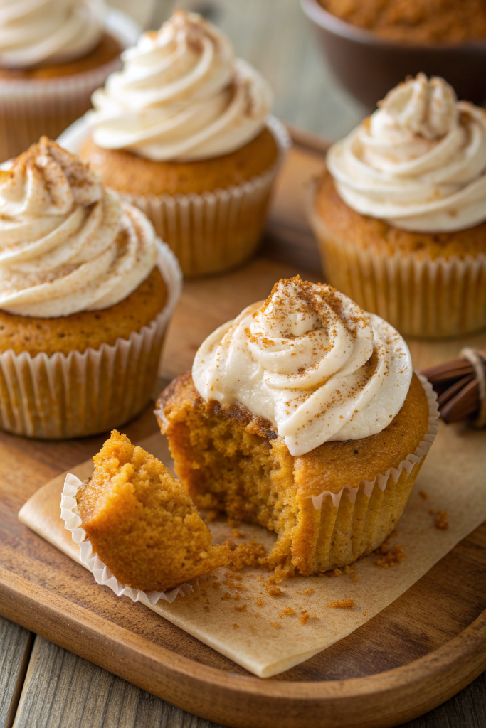 Pumpkin Cheesecake Cupcake Recipe