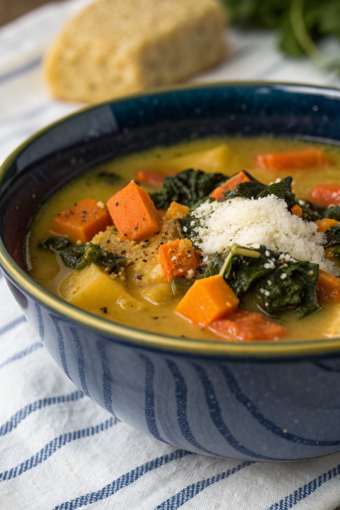 Roasted Broccoli Cheddar Soup Recipe