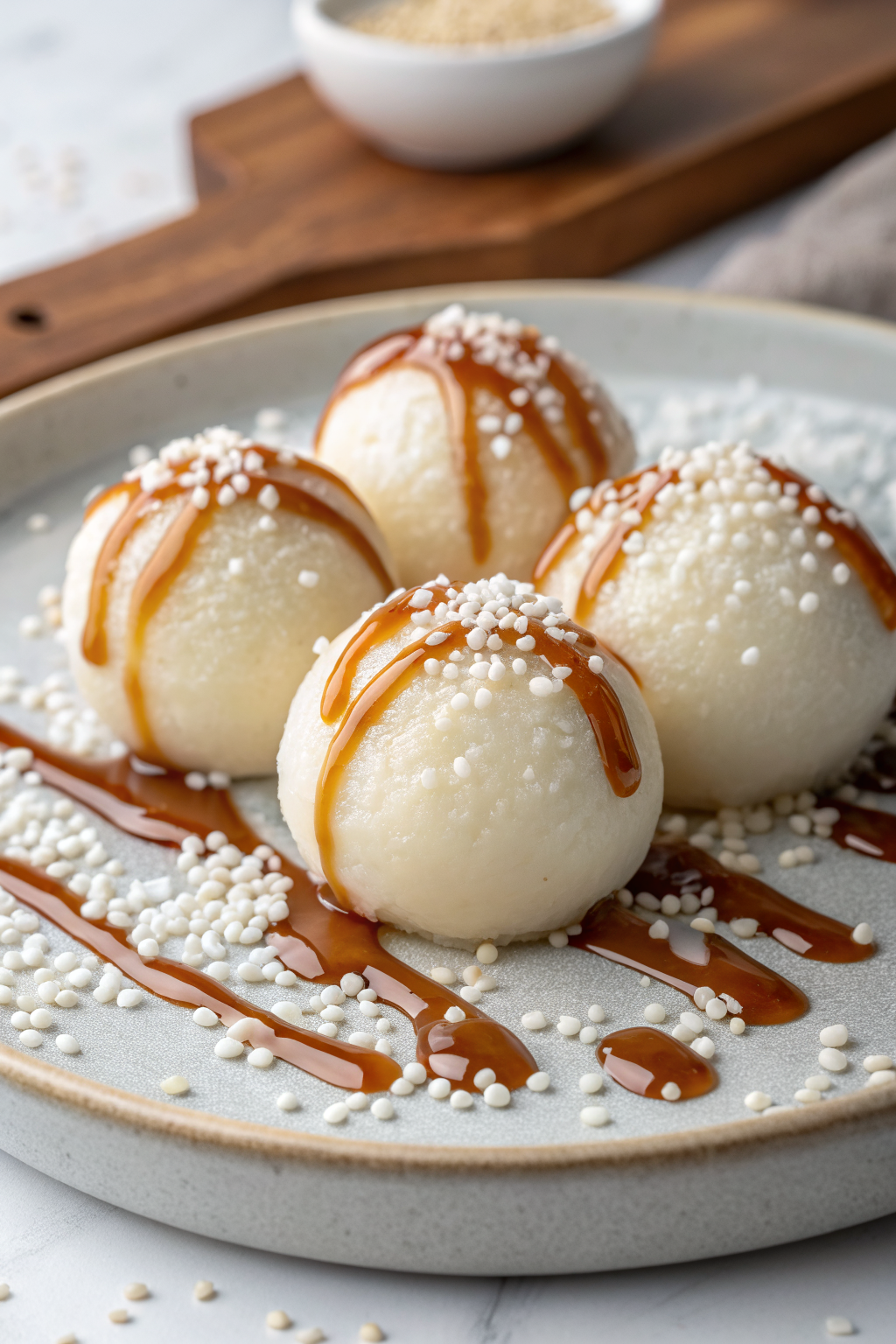 Shiratama Dango Japanese Dessert Recipe