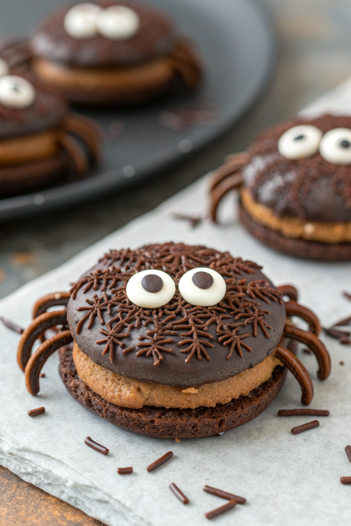 Spooky Oreo Spider Halloween Cookies Recipe