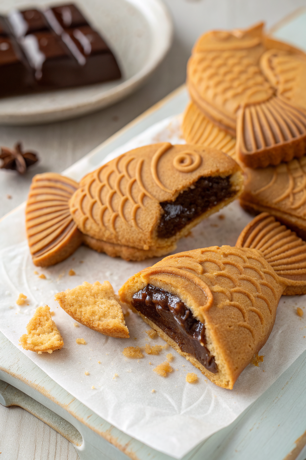 Taiyaki Japanese Fish Dessert Recipe