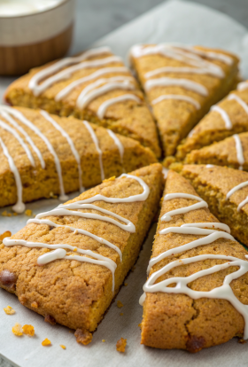 Tasty Mini Pumpkin Scones Recipe