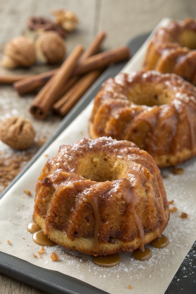 Vegan Apple Puff Pasty Doughnuts Recipe