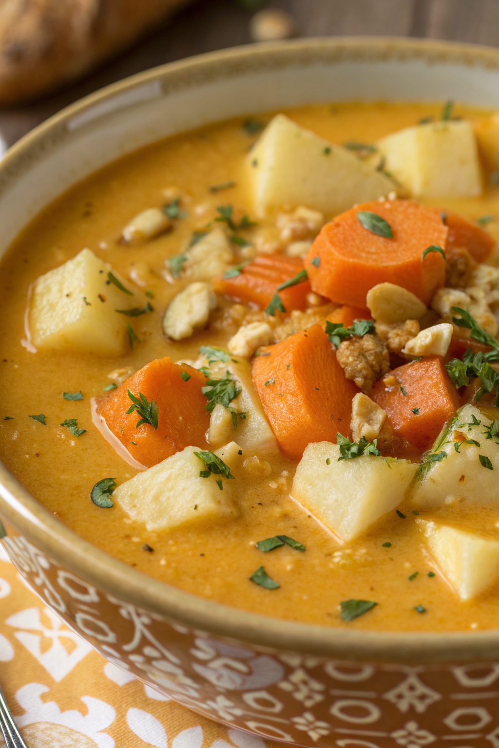 Vegan Carrot Potato Soup Recipe