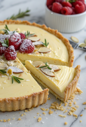 White Chocolate Cranberry Tart Recipe