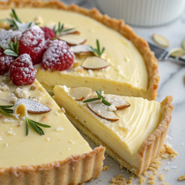 White Chocolate Cranberry Tart Recipe