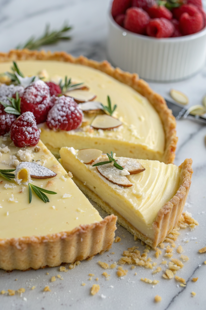 White Chocolate Cranberry Tart Recipe